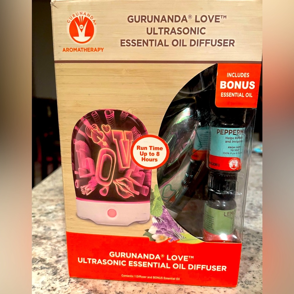 Gurunanda  love ultrasound essential oil diffuser